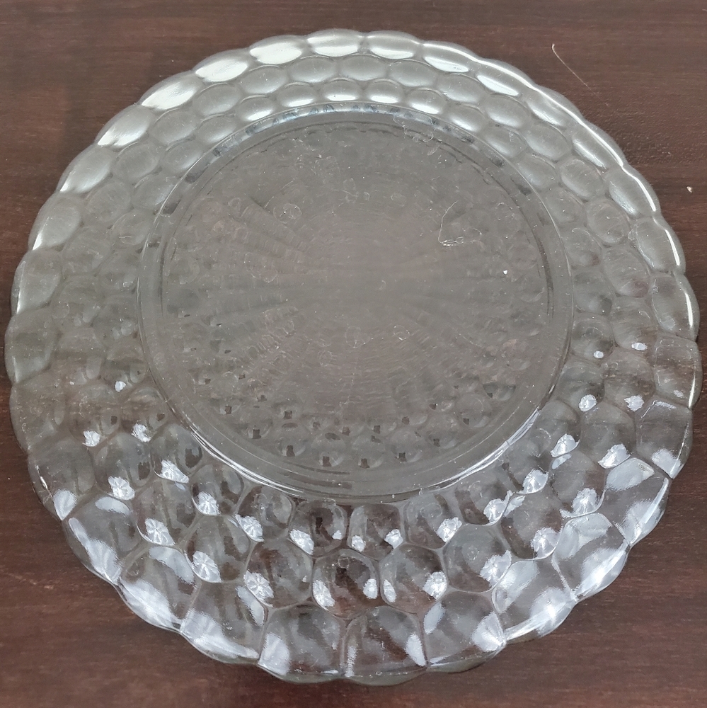 Vintage Anchor Hocking Bubble Dinner Plate - 1940's - Picture 10 of 10